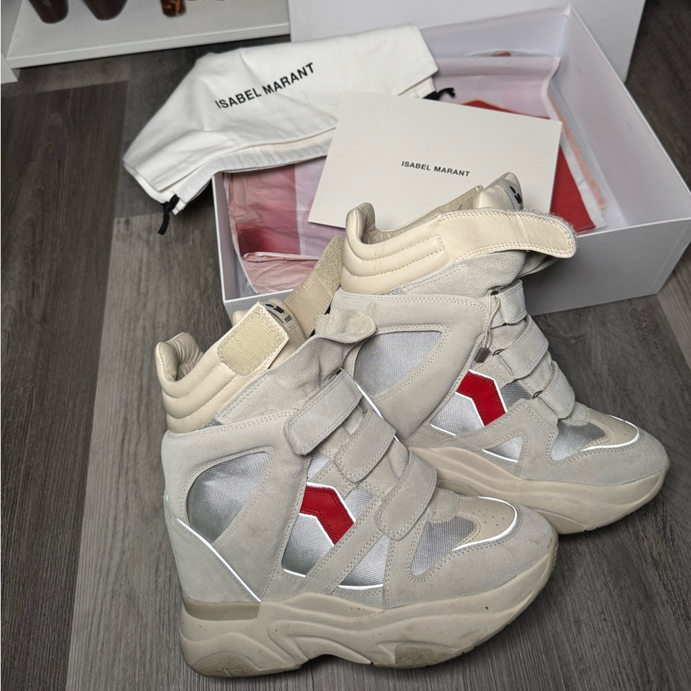 Isabel Marant Balskee Sneakers Wedges